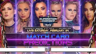 WWE Elimination Chamber 2024 - Card Predictions [v2]