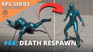 Unreal Engine 5 RPG Tutorial Series - #68: Death Respawn