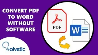 How to Convert PDF to Word Document without Software ✔️