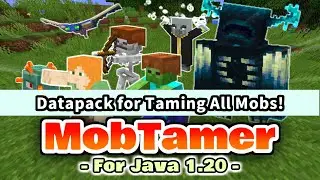 Datapack for Taming all Mobs! 