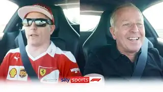 Kimi Raikkonen and Martin Brundle drive a Ferrari 488 around Fiorano!