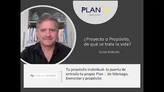 ¿Proyecto o propósito, de qué se trata la vida?