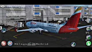 Málaga 🛫🛬 Madrid/X Plane 10 Mobile Global