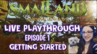 Smalland Survive the Wilds -Live Playthrough Episode 1 - Getting Started