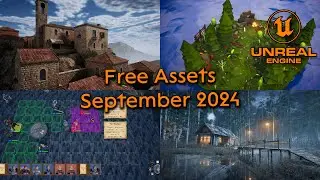 Unreal Engine free assets September 2024