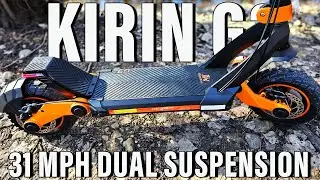 30 MPH Kugoo Kirin G3 full suspension electric scooter!  Easy to Ride!