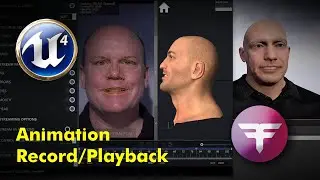 Record and Play Faceware Studio Metahuman Face Animations