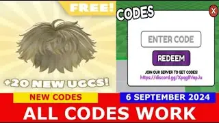 *NEW CODES September 6, 2024* UGC Steal Points ROBLOX | ALL CODES