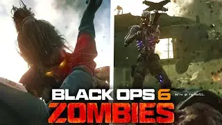 ALL Black Ops 6 Zombies Exfil & Game Over Death Cutscene Animations! (BO6 Zombies Liberty Falls)