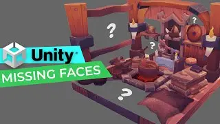 Fix Missing FBX faces in Unity