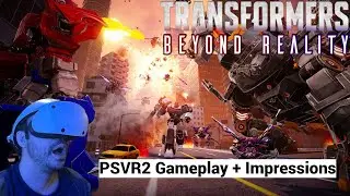 Transformers Beyond Reailty PSVR2 Gameplay + Review  - Is This Better Then The PSVR1 Version?