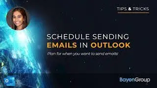 Schedule Sending Emails in Outlook