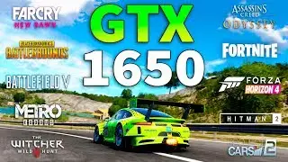 GeForce GTX 1650 Test in 10 Games