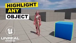 How To Hightlight Any Object With An Outline Unreal Engine 5 Tutorial