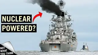 Russias Massive Nuclear-Powered Warship That Smokes