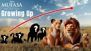 MUFASA THE Lion King Growing Up Compilation | Cartoon Wow