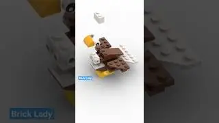 Построй орла из лего за 10 сек. LEGO. 