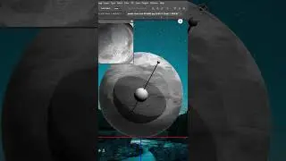 Create a realistic moon using Photoshop #short #shorts #shortsvideo #shortvideo #photography