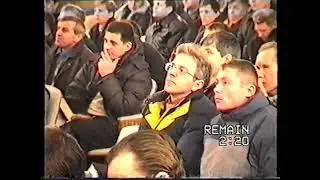 Костюк Степан Григорьевич проповедь Братское служение 2003г ОЦХВЕ Москва