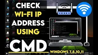 how to check wifi ip address using cmd | IP Address using CMD