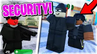 I am the Best MALL SECURITY Guard in ROBLOX - [Mall security simulator]