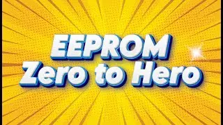 What is EEPROM - Zero to Hero in 13 Minutes - NodeMCU ESP8266