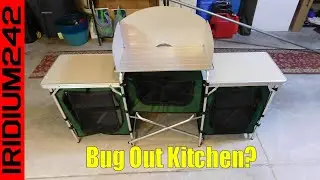 Great For Camp Or Bug Out Location: The VEVOR Camp Kitchen