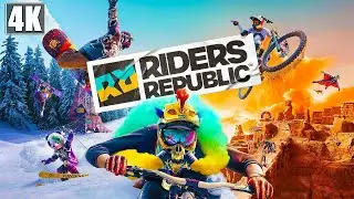 ПРОХОЖДЕНИЕ RIDERS REPUBLIC [4K] ➤Часть 1 ➤ Экстремальный Спорт Ждет! ➤ Обзор и Геймплей Игры на ПК