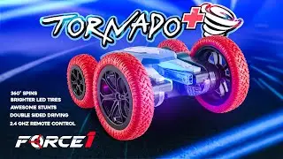 Tornado+ LED RC Stunt Car - Epic Spins and Dazzling Lights!