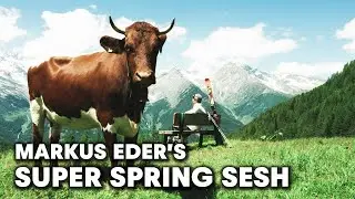 Skiing The Ultimate Spring Snowpark | Markus Eders Super Spring Sesh