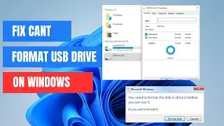 Fix USB 0 Bytes Cannot Format Error in Windows 11/10