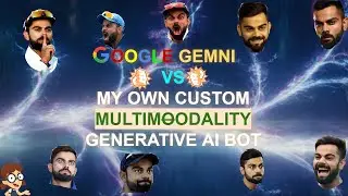 I made Multimodality Generative AI Bot to compete with Google Gemini ft. Virat Kohli