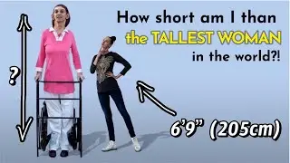 I met TALLEST WOMAN in the WORLD! Rumeysa Gelgi