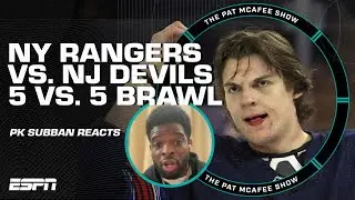 This is great for the game 🗣️ - PK Subban on Rangers-Devils brawl & rivalry | The Pat McAfee Show