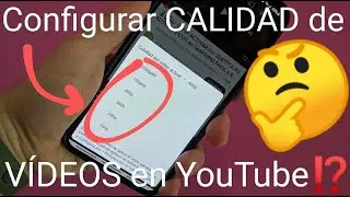 🚀📹 Cómo CAMBIAR la CALIDAD de los VÍDEOS en YOUTUBE FÁCIL y RÁPIDO