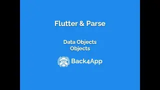 Flutter and Parse - Data Objects - Objects