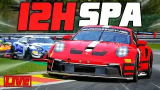 12 Stunden MULTICLASS am absoluten LIMIT! | LFM Specialevent - 12h Spa Multiclass | Mabix LIVE