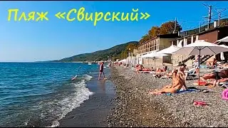 ЛАЗАРЕВСКОЕ 2020🌴СОЧИ.ЛАЗАРЕВСКОЕ 2020🌴СОЧИ. От Морской звезды до Фламинго! Часть 2 .Пляж Свирский