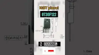 GT30F122 #electronics #pinout #akexperiment #igbt #nchannel #GT30F122 #30F122 #shorts