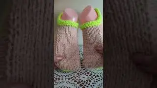 жмите на фото под видео #crochet #knitting #handmade #вяжемтапочки