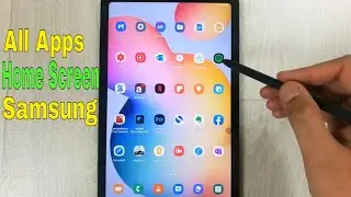 How to Add All Apps On Home Screen in Samsung - Home Screen Settings