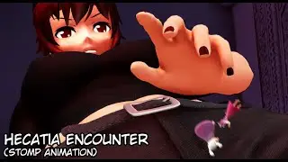 MMD Giantess | Hecatia Encounter (Stomp Animation)