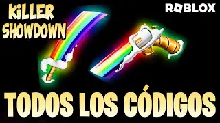 TODOS los CÓDIGOS de 🔪 KILLER SHOWDOWN 🔪 activos Y actualiuzados / ROBLOX 2024 / TilloASR