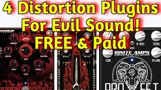 4 FREE & Paid DISTORTION VST Plugins - Audiority Klirrton Grindstein, ProF.E.T, The Dom & The King