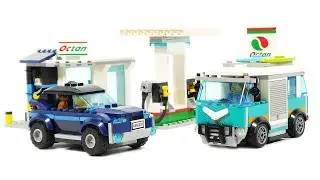 Lego City 60257 Service Station - Lego Speed Build