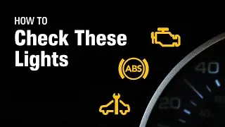 How to Check Common Warning Lights (Check Engine, ABS, and Service Indicator Lights)