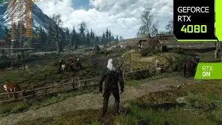 The Witcher 3 Next-Gen Update | RTX 4080 4K, 1440p DLSS 3 Frame Generation | Ray Tracing | i7 10700F