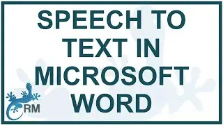 Speech to Text in Microsoft Word | Voice to Text | Dictate