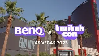 BenQ at TwitchCon Las Vegas 2023