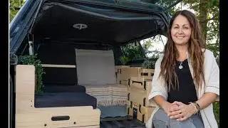 Camper dans la benne de son camion léger